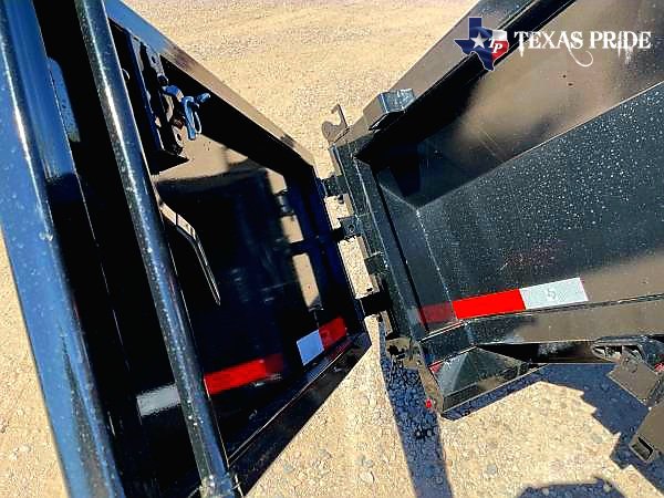2025 Texas Pride 7x16x2 16k Bumper Pull Dump Trailer
