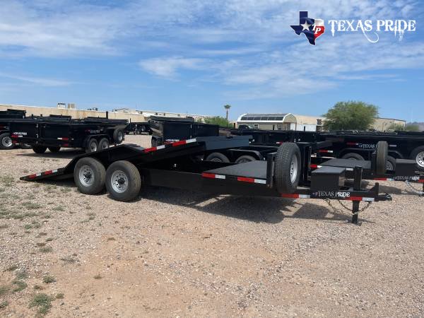 2025 Texas Pride 8.5x21 Tilt Bed/Car-Equipment Hauler Trailer