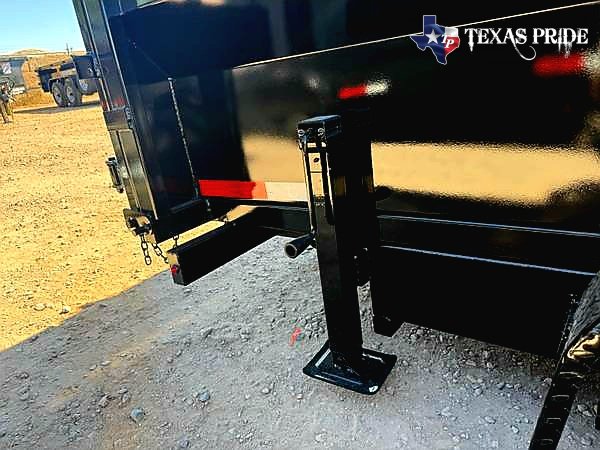 2025 Texas Pride 7x18x3 20k Gooseneck Dump Trailer