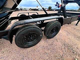 2025 Texas Pride 7x18x3 20k Gooseneck Dump Trailer