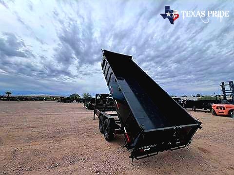 2025 Texas Pride 7x18x3 20k Gooseneck Dump Trailer