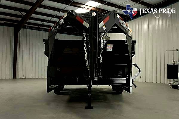 2025 Texas Pride 7x18x3 20k Gooseneck Dump Trailer