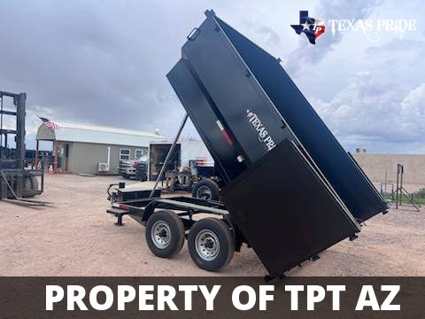 2024 7x12x4 14k GVWR BP TEXAS PRIDE Dump Special