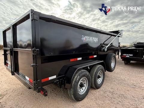 2025 Texas Pride 7x14x4 16k Bumper Pull Dump Trailer