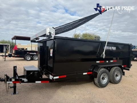 2025 Texas Pride 7x14x4 16k Bumper Pull Dump Trailer