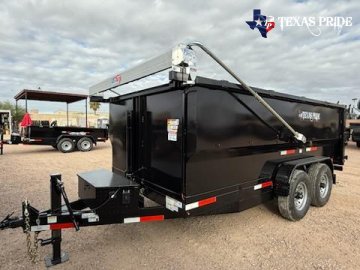 2025 Texas Pride 7x14x4 16k Bumper Pull Dump Trailer