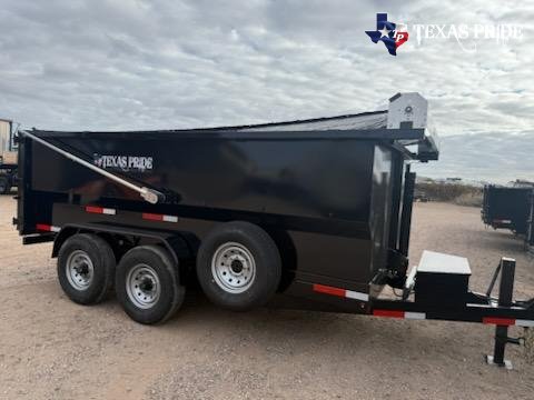 2025 Texas Pride 7x14x4 16k Bumper Pull Dump Trailer