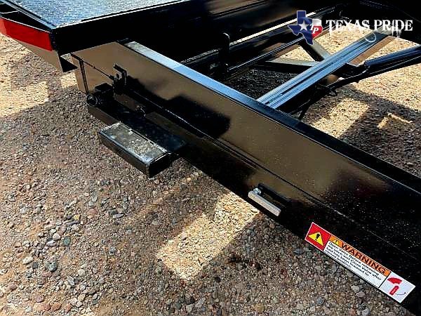 2025 Texas Pride 7x21 14k FlatBed Tilt Equipment/Car Hauler