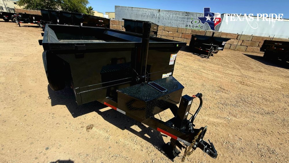 2026 7x16x2 16k Bumper Pull Dump Trailer Texas Pride