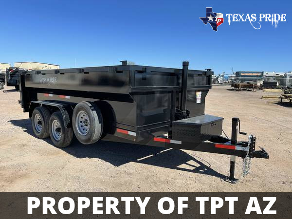 2023 7x14x3 16K BP Dump TEXAS PRIDE DUMP TRAILER