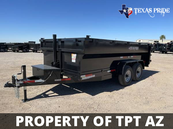 2023 7x14x3 16K BP Dump TEXAS PRIDE DUMP TRAILER