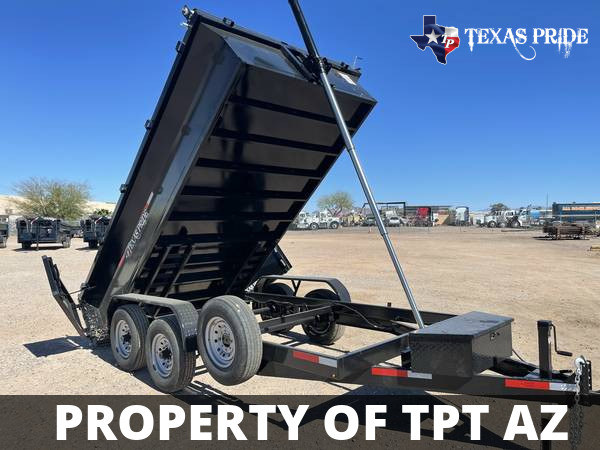 2023 7x14x3 16K BP Dump TEXAS PRIDE DUMP TRAILER