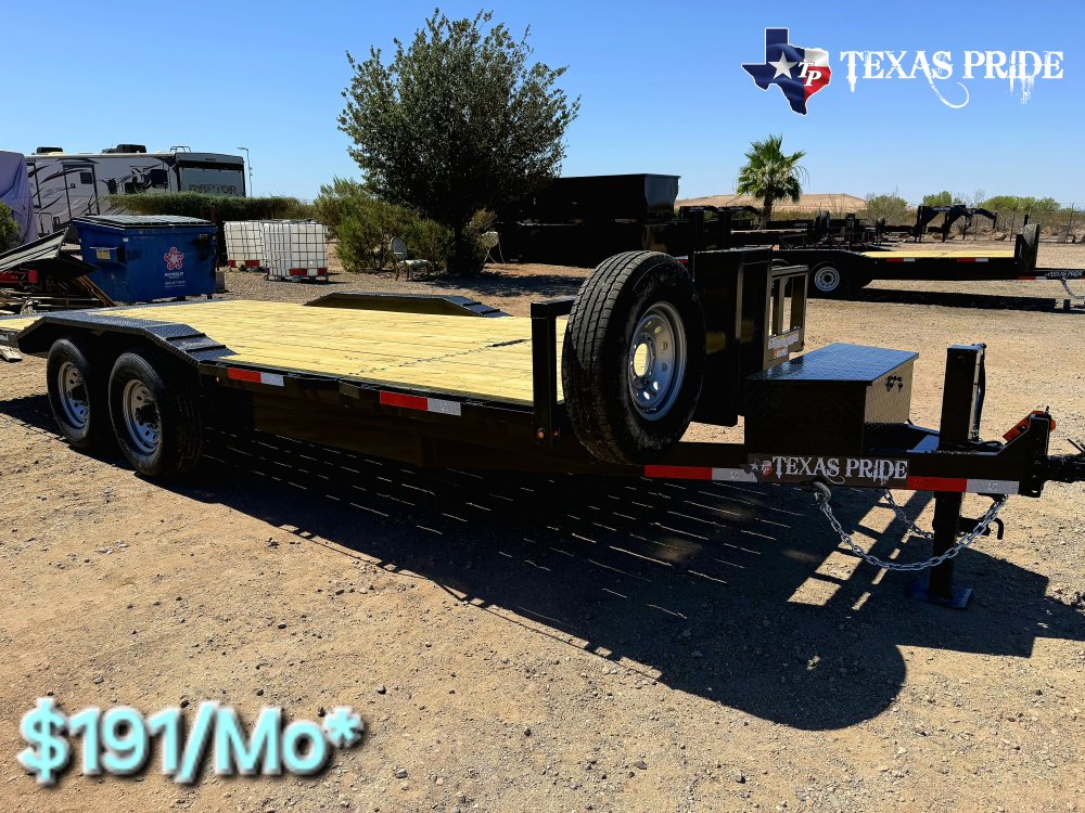 2025 Texas Pride 8.5x21 16k Pine Tilt Bed/Car-Equipment Hauler Trailer