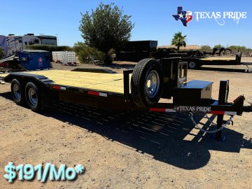 2025 Texas Pride 8.5x21 16k Pine Tilt Bed/Car-Equipment Hauler Trailer