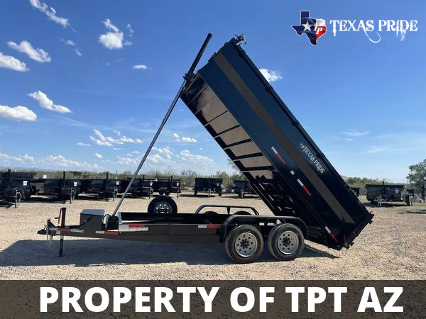 2023 7x16x3 16K BP Texas Pride Trailers