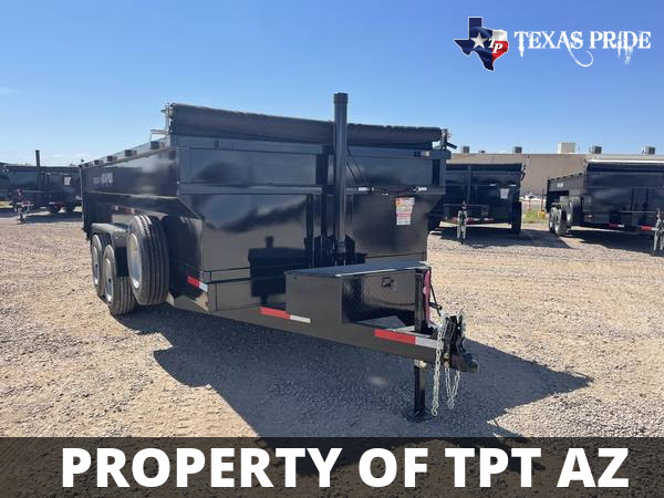 2023 7x16x3 16K BP Texas Pride Trailers