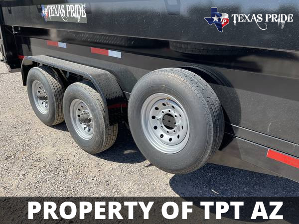 2023 7x16x3 16K BP Texas Pride Trailers