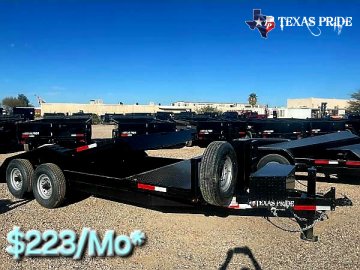 2025 Texas Pride 8.5x21 14k Tilt Bed/Car-Equipment Hauler Trailer
