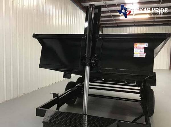 2025 Texas Pride 7X14X3 14K Bumper Pull Dump Trailer
