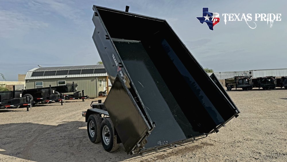 2026 Texas Pride 7X12X3 14K Bumper Pull Dump Trailer