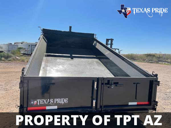 2023 Texas Pride Trailers 7x16x2 16K BP Dump TRAILER