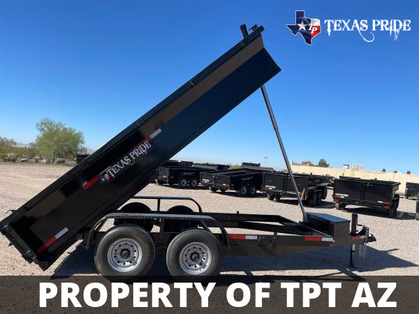 2023 Texas Pride Trailers 7x16x2 16K BP Dump TRAILER