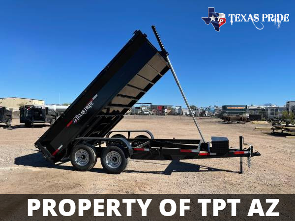 2023 Texas Pride Trailers 7x16x2 16K BP Dump TRAILER