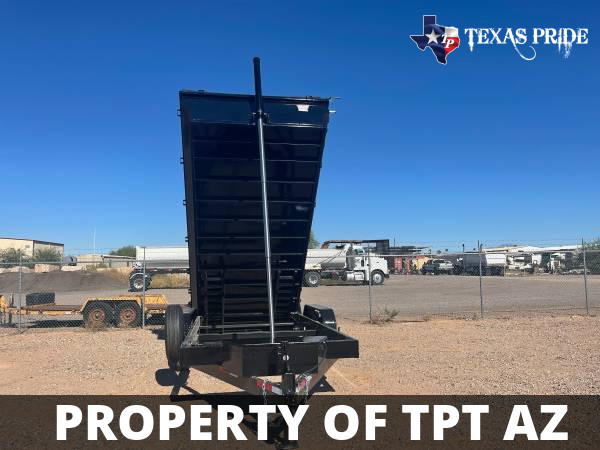 2023 Texas Pride Trailers 7x16x2 16K BP Dump TRAILER