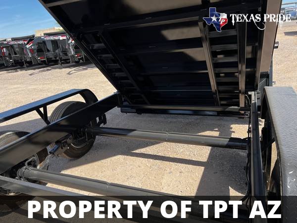 2024 7x16x2 16K GN $280/mo* TEXAS PRIDE Dump Trailer - $13,295