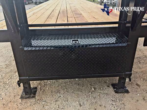 Texas Pride 8.5x35+5 26k Gooseneck Equipment/ Flatbed Trailer