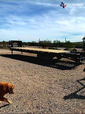 Texas Pride 8.5x35+5 26k Gooseneck Equipment/ Flatbed Trailer