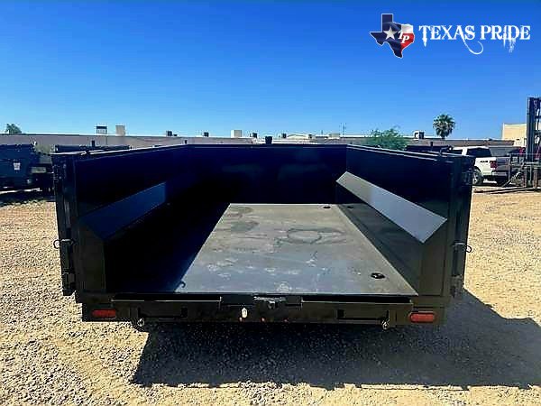 2026 Texas Pride 7X12X3 14K Bumper Pull Dump Trailer