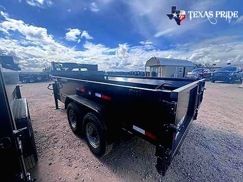 2026 Texas Pride 7x14x2 14K Gooseneck Dump Trailer