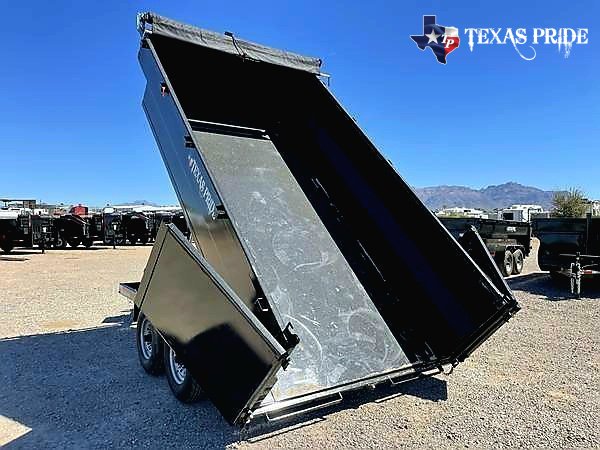 2026 Texas Pride 7x16x3 16K Bumper Pull Dump Trailer