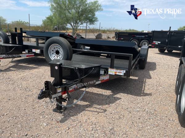 2025 Texas Pride 7x21 14k Equipment/ Tilt Bed Trailer