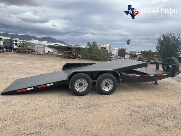 2025 Texas Pride 7x21 14k Equipment/ Tilt Bed Trailer