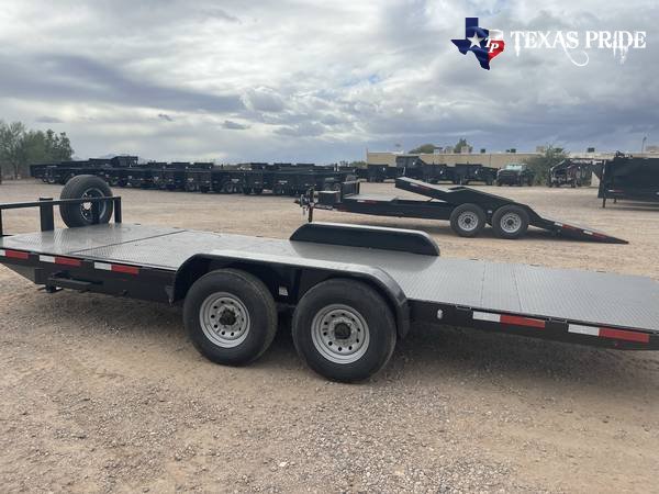 2025 Texas Pride 7x21 14k Equipment/ Tilt Bed Trailer