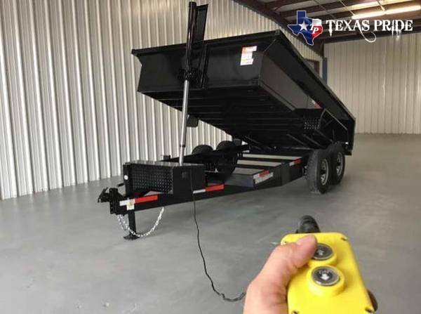 2025 Texas Pride 7X14X3 14K Bumper Pull Dump Trailer