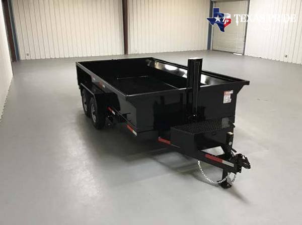 2025 Texas Pride 7X14X3 14K Bumper Pull Dump Trailer