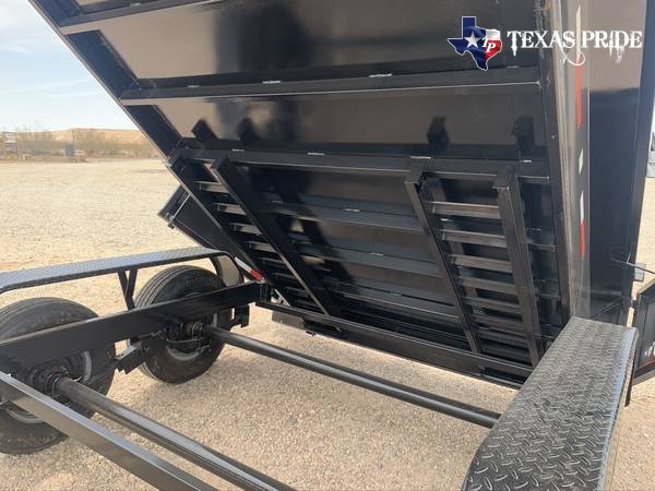 2025 Texas Pride 7X14X3 14K Bumper Pull Dump Trailer