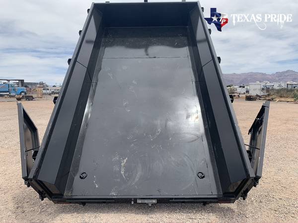 2025 Texas Pride 7X14X3 14K Bumper Pull Dump Trailer