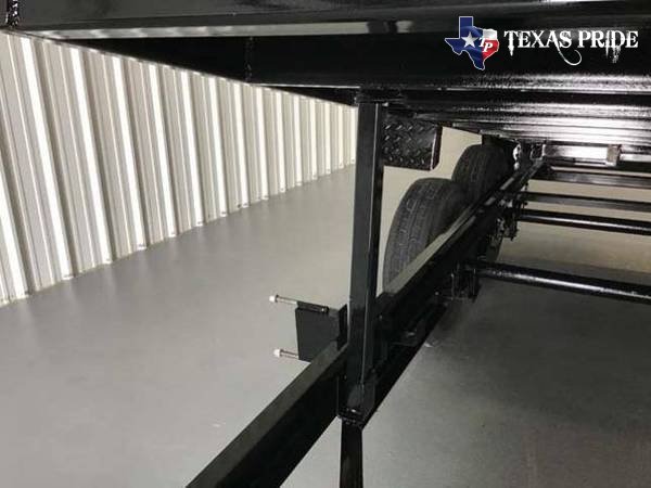 2025 Texas Pride 7X14X3 14K Bumper Pull Dump Trailer
