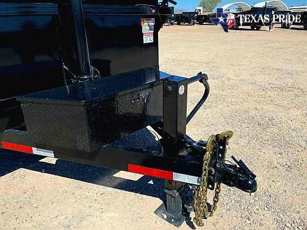 Texas Pride 7x14x2 16k Bumper Pull Dump Trailer