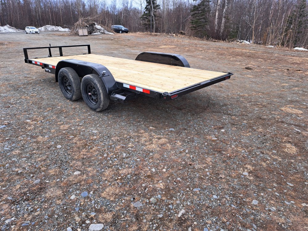 7x16 Workhorse Flatbed Car Hauler