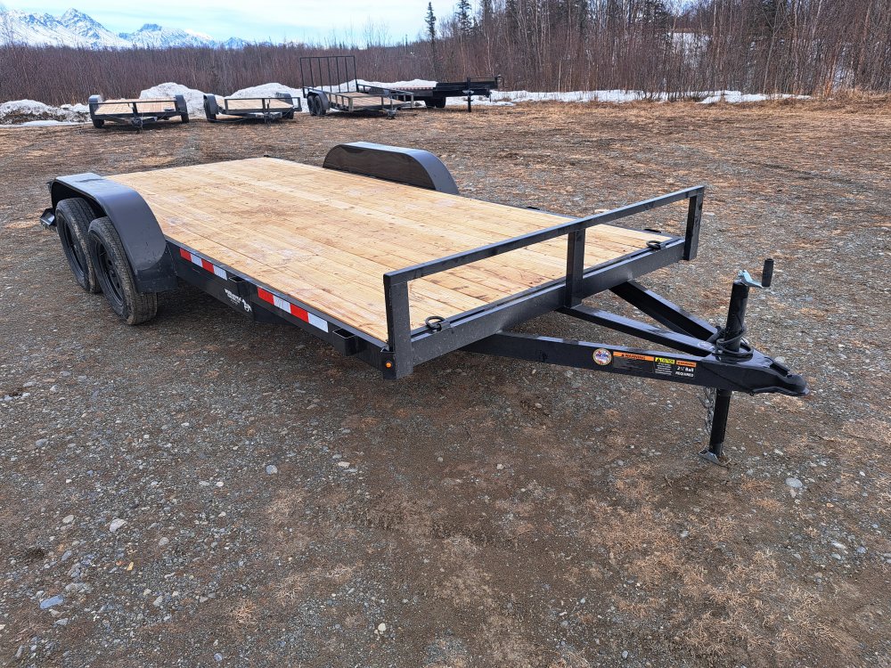 7x16 Workhorse Flatbed Car Hauler