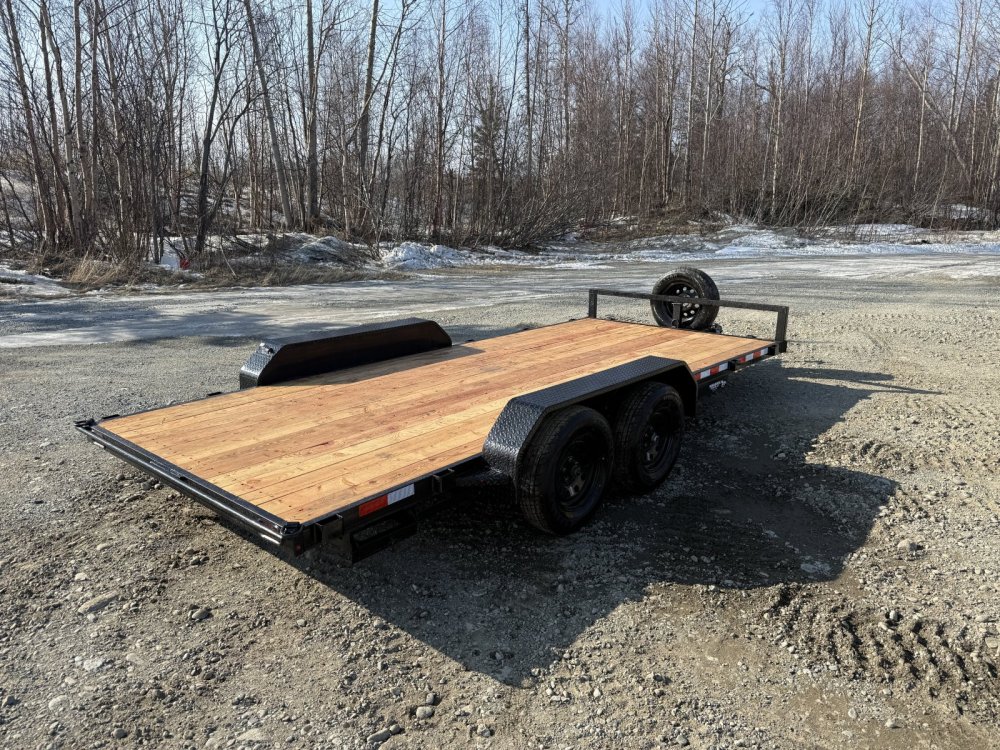 7x16 Workhorse Flatbed Car Hauler