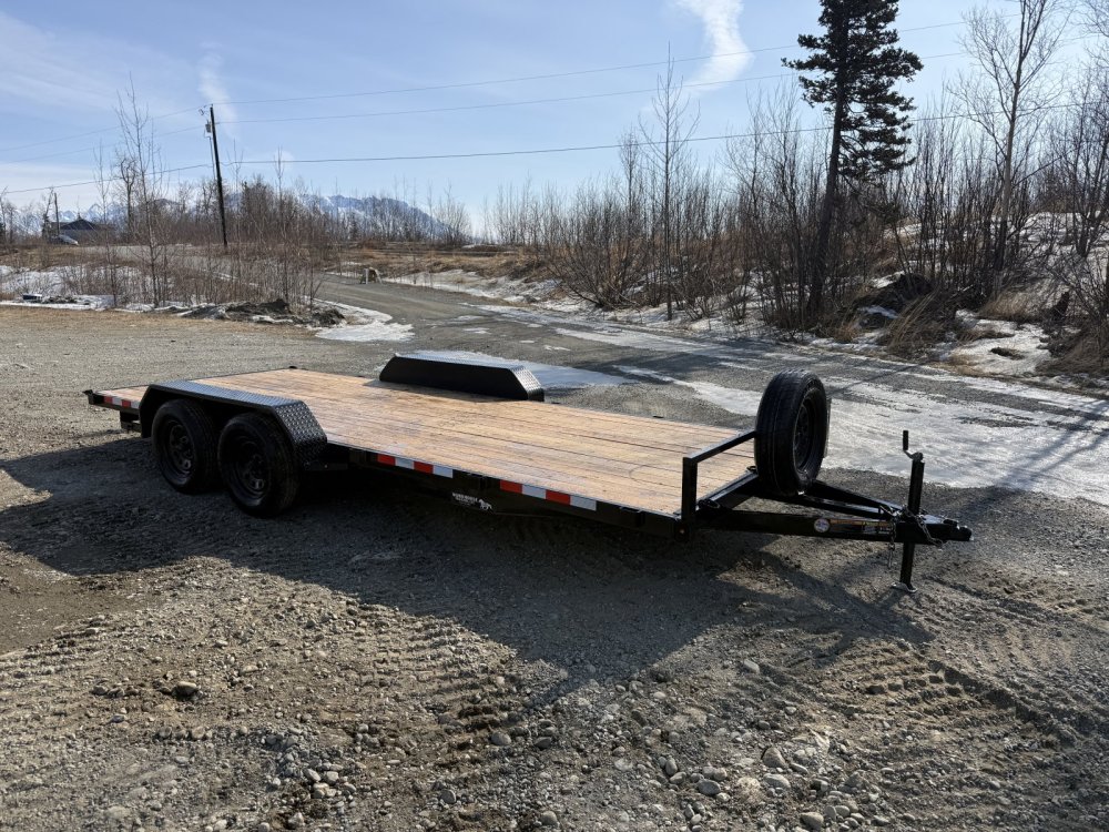 7x18 Workhorse Flatbed Car Hauler