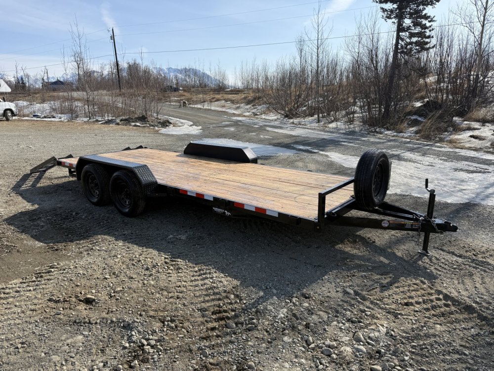 7x18 Workhorse Flatbed Car Hauler