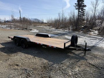 7x18 Workhorse Flatbed Car Hauler