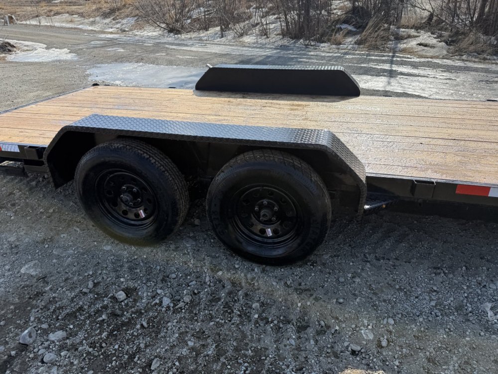 7x18 Workhorse Flatbed Car Hauler